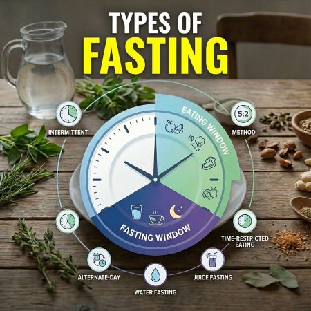 Types of Fasting and the Differences Types of Fasting