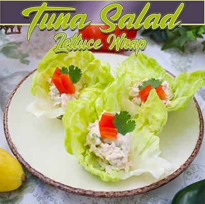 Tuna Salad Lettuce Wrap Tuna Salad Lettuce Wrap