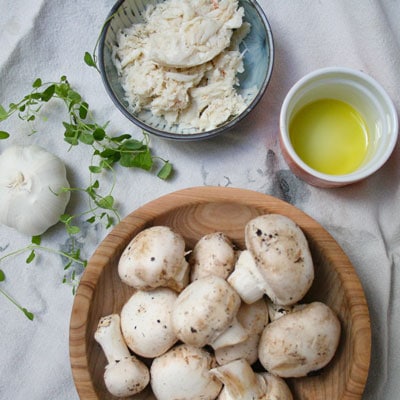 Crab Mushroom Ingredients crab mushrooms ingredients