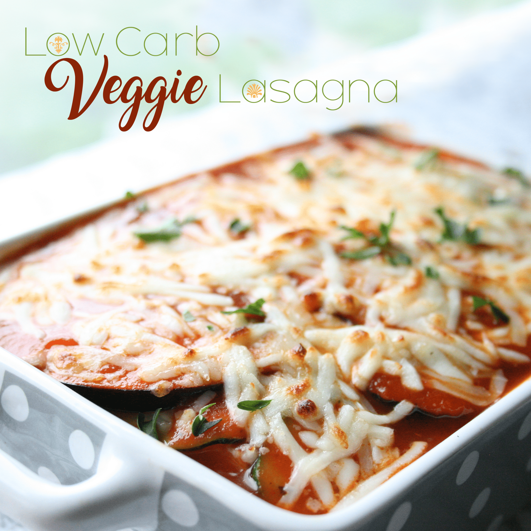 Low Carb Veggie Lasagna