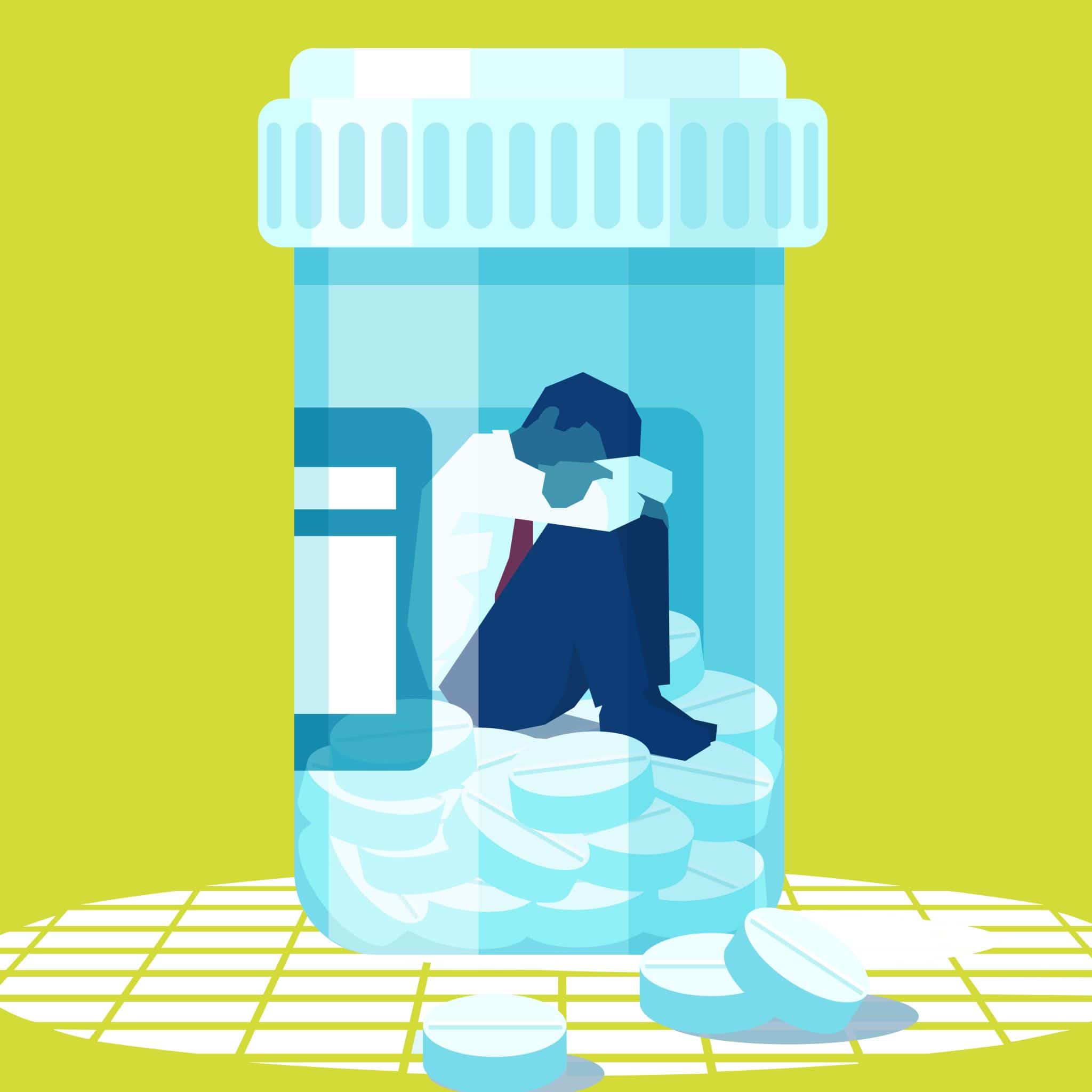 Bottle of pills