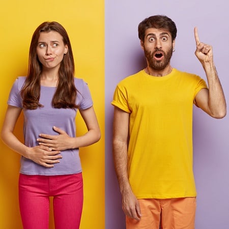 Man and Woman standing