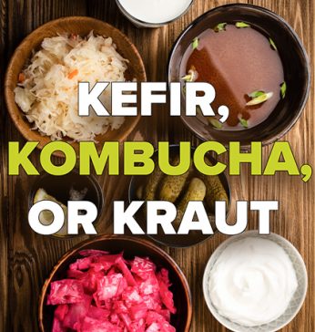 Kefir, Kombucha, or Kraut: What is the best probiotic?