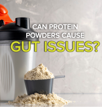 Can protein powders cause gut issues?